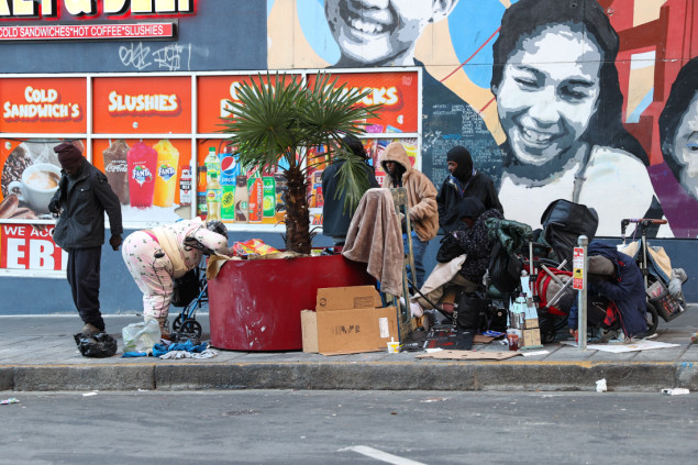 Beskućnici u San Franciscu