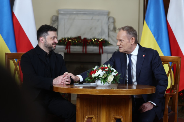 Poljski premijer Tusk nazvao ukrajinskog predsjednika Zelenskog herojem