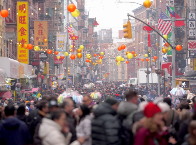 Osebujna proslava Kineske nove godine u New Yorku