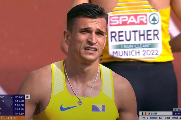 Mujezinović balkanskom zlatu na 800 m, dodao i zlato na Prvenstvu BiH na 400 m te štafeti 4x400 m