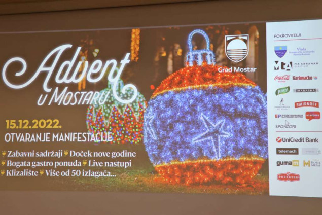 Advent u Mostaru postao središnja manifestacija Grada na Neretvi