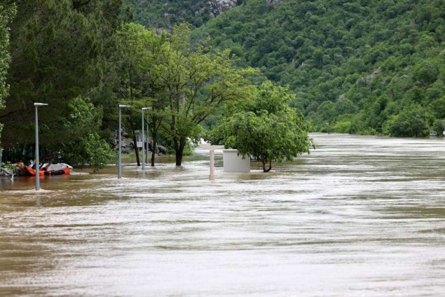 Vanredno hidrološko stanje na srednjem i donjem dijelu sliva rijeke Bosne