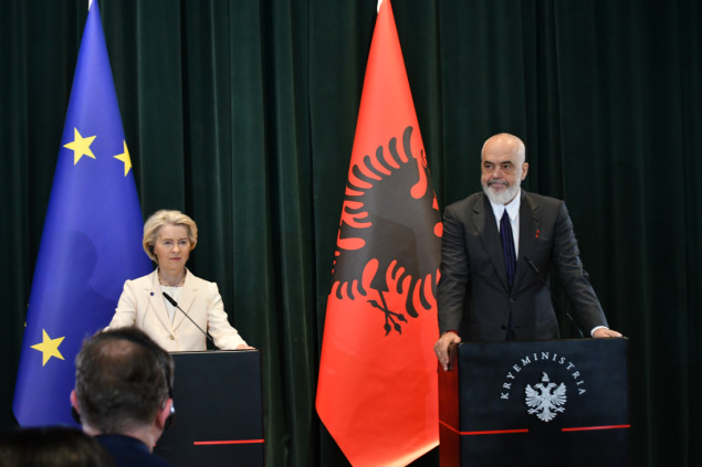 Šefica Evropske komisije: Albanija na pravom putu ka Evropskoj uniji