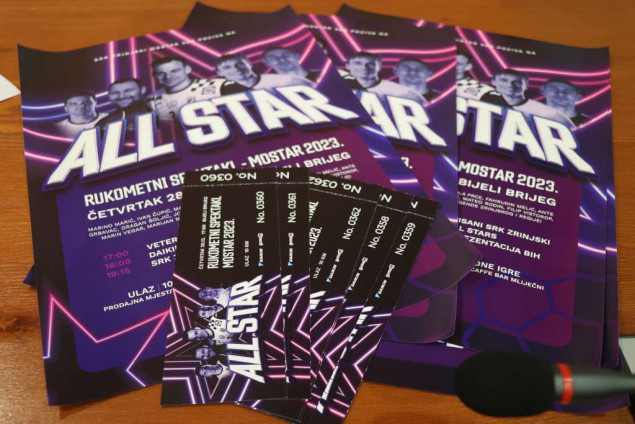 Rukometni 'All Star' spektakl u Mostaru uz brojne zvijezde i legende