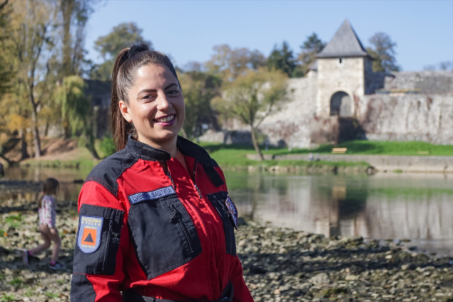 Anastasija je jedina žena edukator za potragu i spašavanje na vodi u BiH