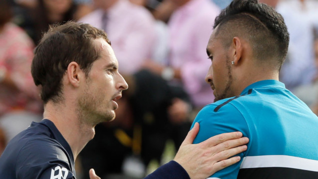 Kyrgios zahvalan Murrayu na pomoći tokom borbe sa psihičkim problemima