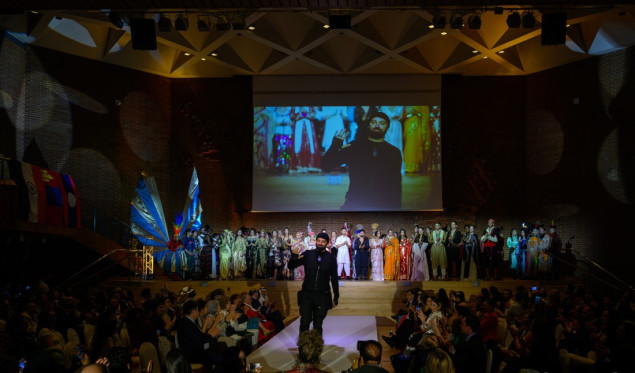 Adnan Hajrulahović Haad na "Weaving International Fashion 2024." u Londonu