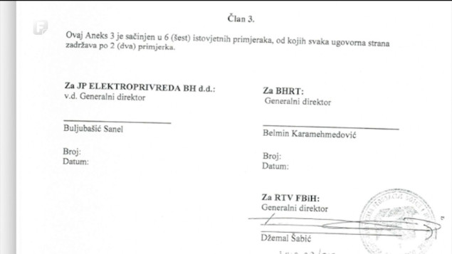 Federalna je prije dva mjeseca potpisala, EPBiH ponovo izrazila spremnost za nastavak naplate RTV takse