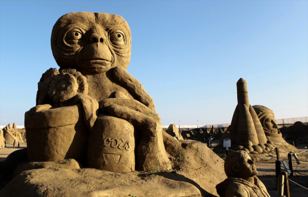 Međunarodni festival u Turskoj: Divovske skulpture od pijeska u Antaliji oduzimaju dah