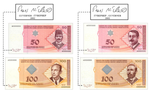 CBBiH podsjeća na rokove za zamjenu novčanica KM iz perioda 1998 – 2009. godine