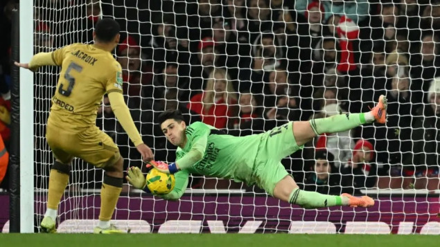 Arsenal je pobijedio Palace nakon penala i izborio mjesto u polufinalu EFL Kupa