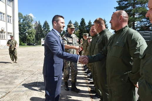 Jedinica Oružanih snaga BiH iz kasarne “Kozara“ ispraćena u Sloveniju