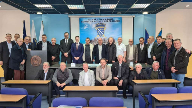 Čelnici TK upriličili svečani prijem u sklopu obiježavanja godišnjice formiranja Armije RBiH