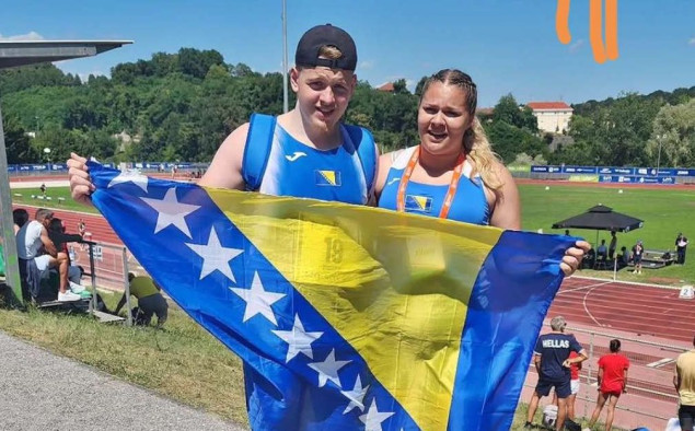 Srebro Sare Mijanović i bronza Mejreme Baručije na Balkanijadi za mlađe junior(k)e