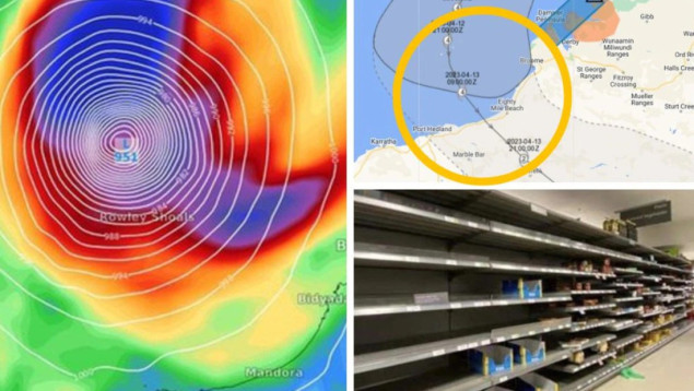 Zapadnoj Australiji prijeti uragan jačine 250 kilometara na sat