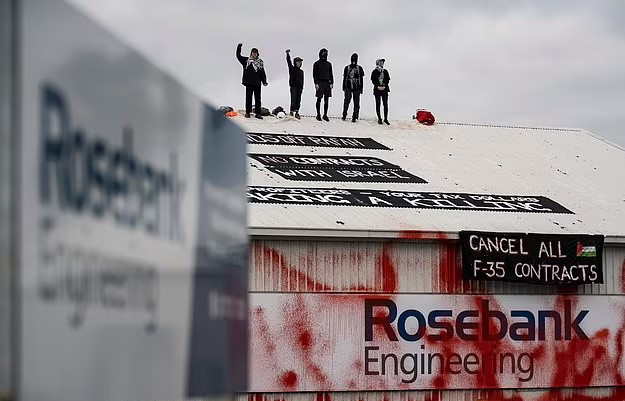 Osmoro uhapšenih u Australiji na protestu protiv fabrike koja proizvodi dijelove za izraelske avione