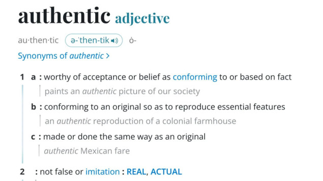 Autentičan - riječ godine rječnika Merriam-Webster