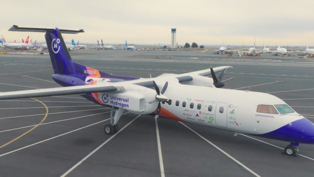Avio kompanija u SAD-u izvela prvi regionalni testni let avionom na hidrogenski pogon