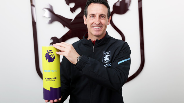 Emery trener mjeseca u Premijer ligi