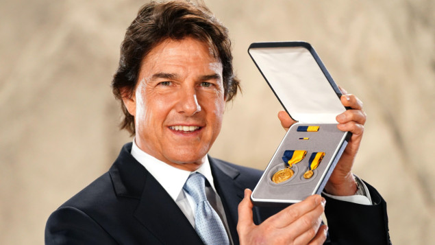 Tom Cruise nagrađen najvećim civilnim priznanjem Američke mornarice