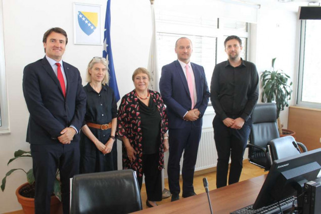 Visoka komesarka UN-a za ljudska prava Michelle Bachelet posjetila VSTV BiH