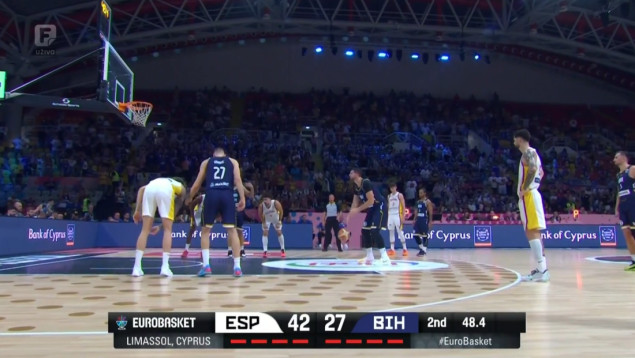 Utakmicu pratite na FTV-u: Španci dominantni u prvom poluvremenu protiv BiH