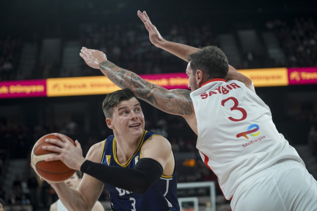 Poraz košarkaša BiH u Istanbulu na startu kvalifikacija za Svjetsko prvenstvo