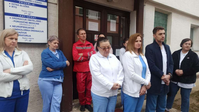 Zdravstveni radnici u Brčko distriktu BiH nastavljaju štrajk