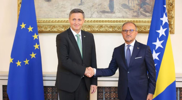 Novi šef Delegacije EU u BiH predao akreditive predsjedavajućem Predsjedništva BiH