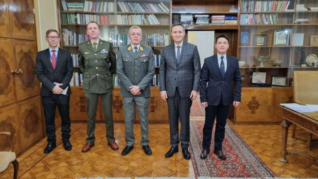 Bećirović razgovarao sa generalom Wesselyjem: EUFOR u BiH garant stabilnosti i sigurnosti