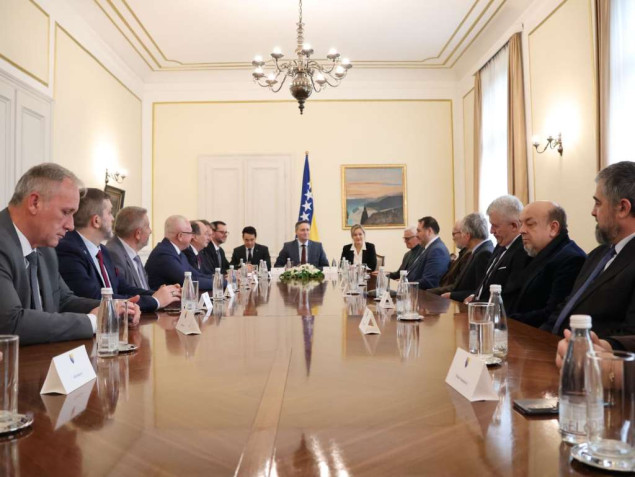 Bećirović razgovarao s članovima Ureda za koordinaciju bošnjačkih nacionalnih vijeća