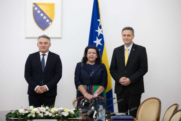 Bećirović sa Pierce: Moramo biti odlučni, jer još uvijek traje napad na ustavni poredak BiH