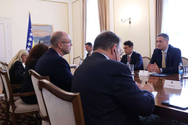 Bećirović s predstavnicima Evropskog parlamenta: EU neće tolerisati pokušaje destabilizacije BiH