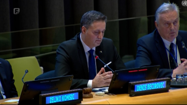 Bećirović: Koliko su negatori genocida plaćali nekim državama, to ćemo tek saznati