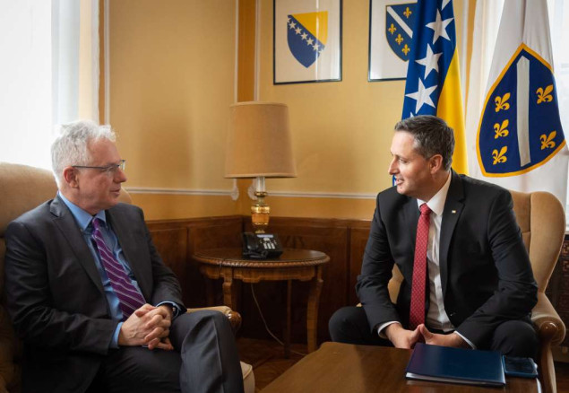 Bećirović i Murphy o euroatlantskom putu BiH, s akcentom na intenziviranje reformskih procesa