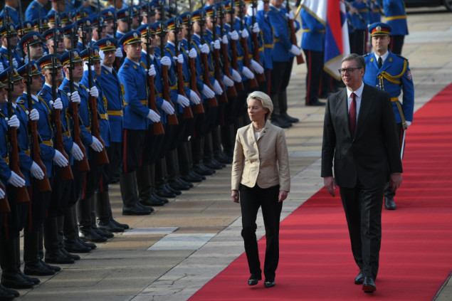 Predsjednica Evropske komisije Ursula von der Leyen u posjeti Srbiji