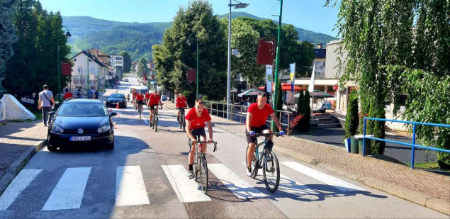 Krenuo 12. Biciklistički maraton Goražde - Srebrenica
