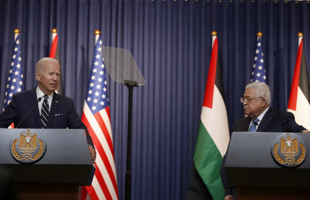 Biden poslije sastanka s Abbasom: Palestinci zaslužuju svoju državu