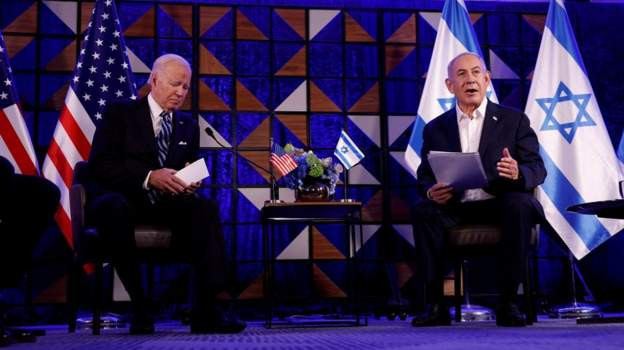 Biden u Izraelu: Čini se da je eksploziju izazvala druga strana