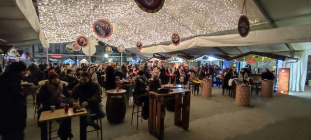 U Bihaću počeo Novogodišnji zimski festival - Winter park 2022