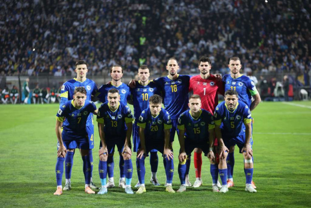 Nogometaši BiH večeras na Koševu protiv Sjeverne Makedonije