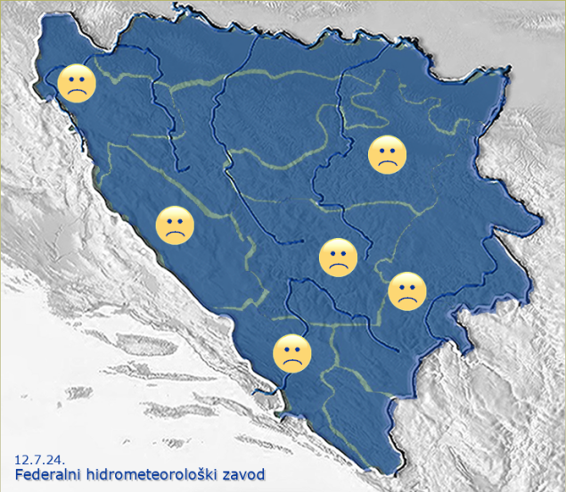 Nastavljaju se ekstremne vrućine i nepovoljna biometeorološka prognoza