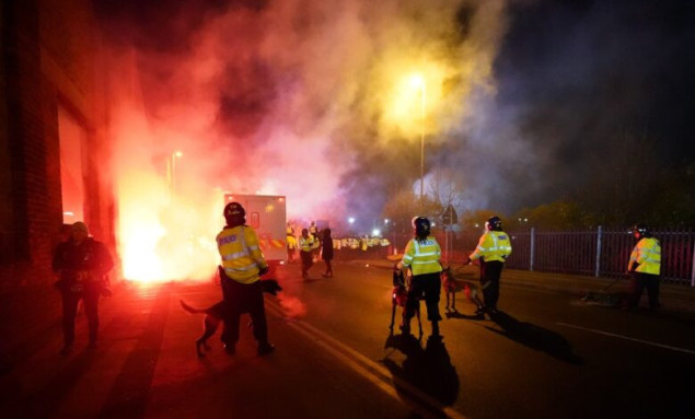 Britanska policija uhapsila 39 navijača u neredima u Birminghamu