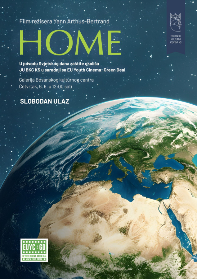 Film “Home” povodom obilježavanja Svjetskog dana okoliša