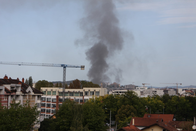 Požar u centru Banje Luke, gori zgrada Elektrokrajine