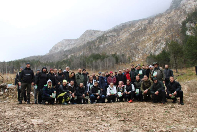 Od učenika i izviđača do sudija, 280 volontera pošumljavalo požarište na Blidinju