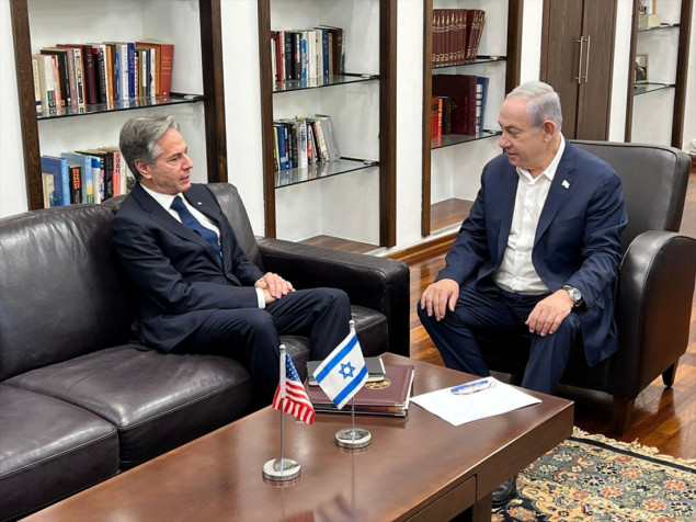 Blinken se sastao s Netanyahuom u Tel Avivu