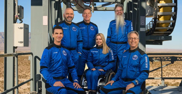 Prva osoba u kolicima u svemiru na letu kompanije Blue Origin