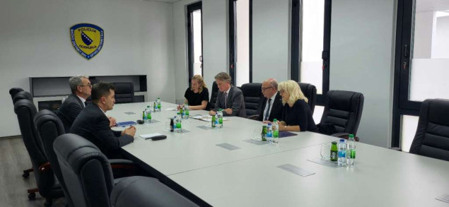 Visoko izaslanstvo Ujedinjenog Kraljevstva posjetilo Policiju Brčko distrikta BiH