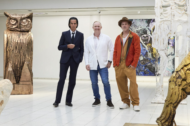 Brad Pitt u Finskoj prvi put izlaže svoje skulpture